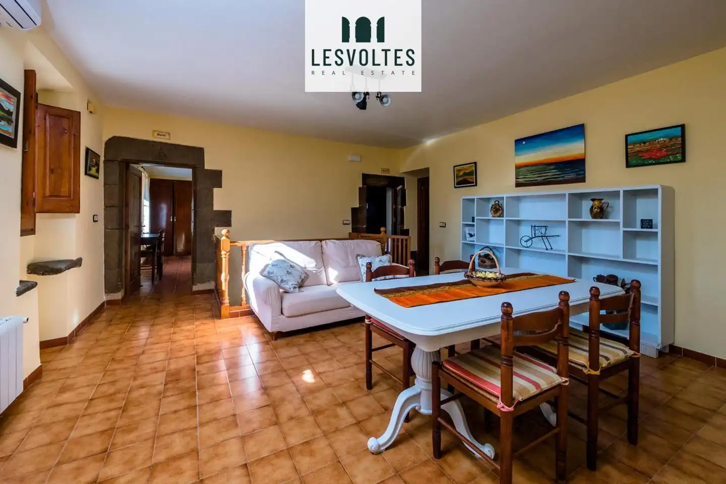 Sala de estar de Casa o chalet en venta en La Pera con Aire acondicionado, Jardín privado y Trastero