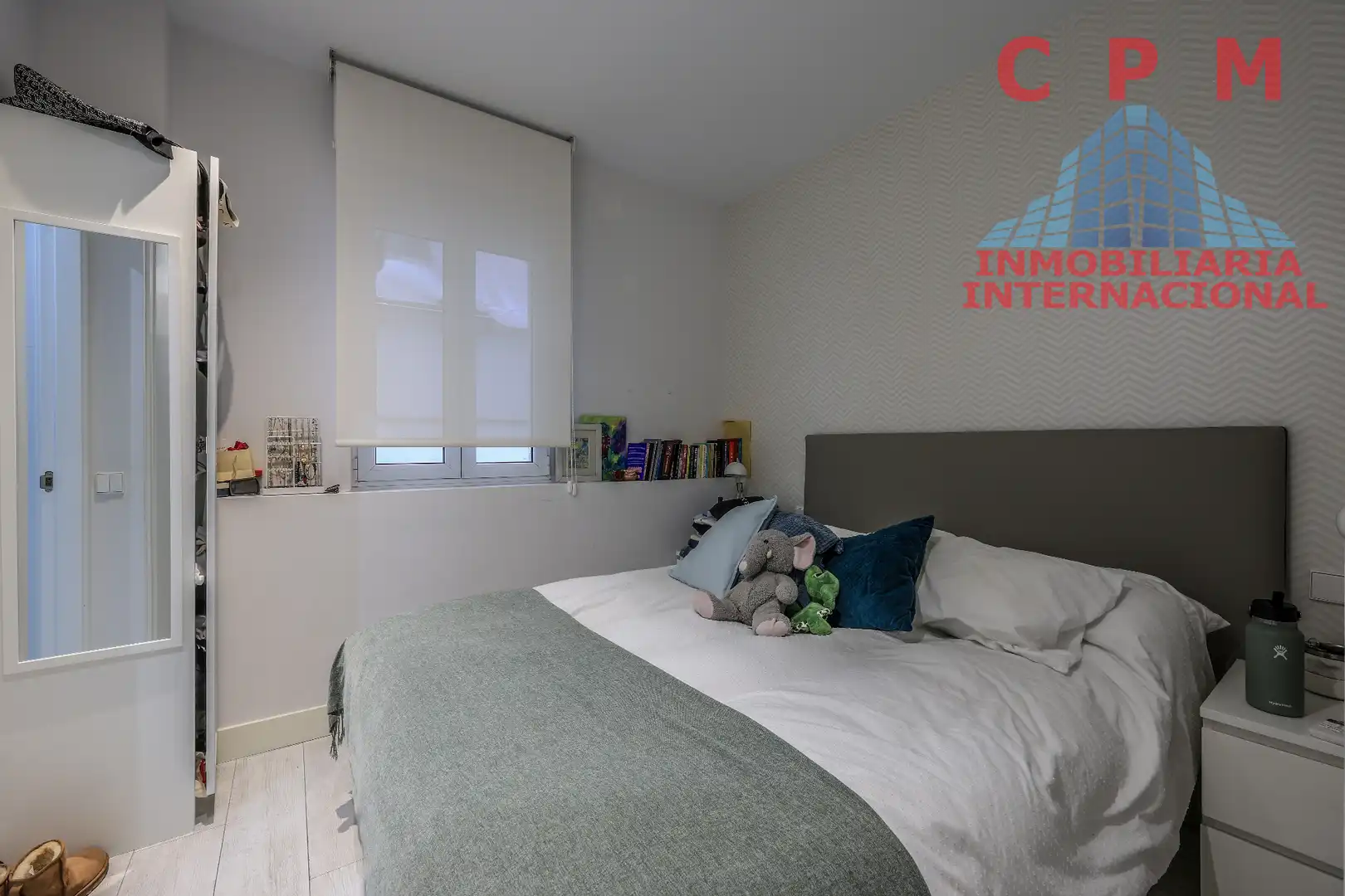 Bedroom of Flat for rent in Madrid  with Air Conditioner, Heating and Parquet flooring