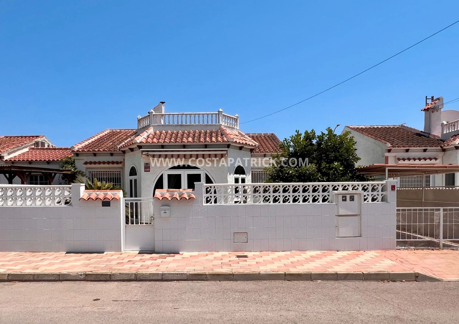 Exterior view of House or chalet to rent in Los Alcázares  with Air Conditioner, Heating and Terrace