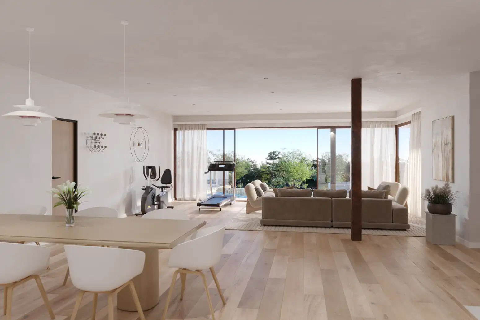Sala d'estar de Casa o xalet en venda en Castelldefels amb Aire condicionat