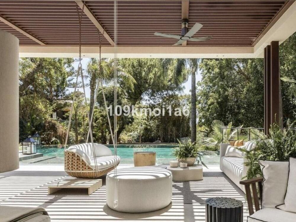 Terrace of House or chalet for rent in Marbella  with Air Conditioner, Private garden and Terrace