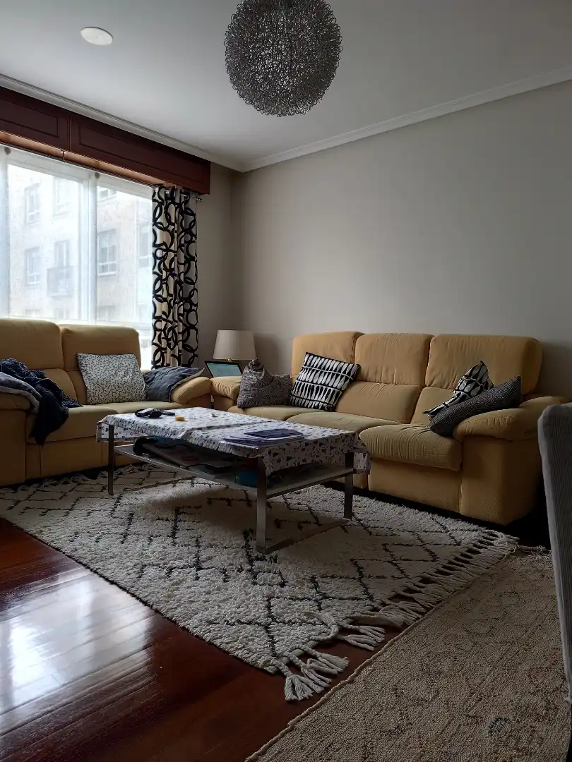 Living room of Flat for sale in Ferrol  with Balcony