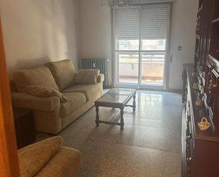 Living room of Flat for sale in Ourense Capital   with Heating, Terrace and Furnished