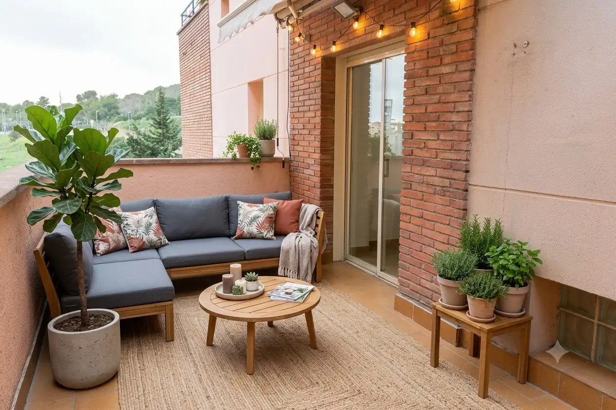 Terraza de Dúplex en venta en Barcelona con Calefacción, Jardín privado y Terraza