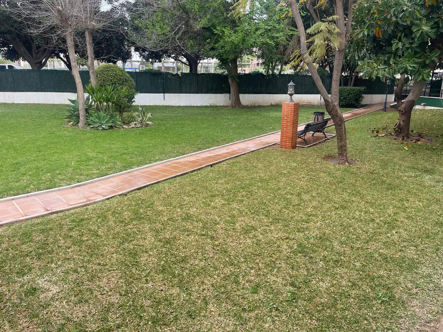 Garten von Wohnung zum Verkauf in Málaga mit Klimaanlage, Privatgarten und Balkon