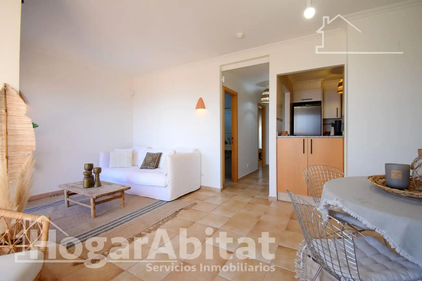 Sala d'estar de Àtic en venda en Pedreguer amb Aire condicionat, Calefacció i Jardí privat