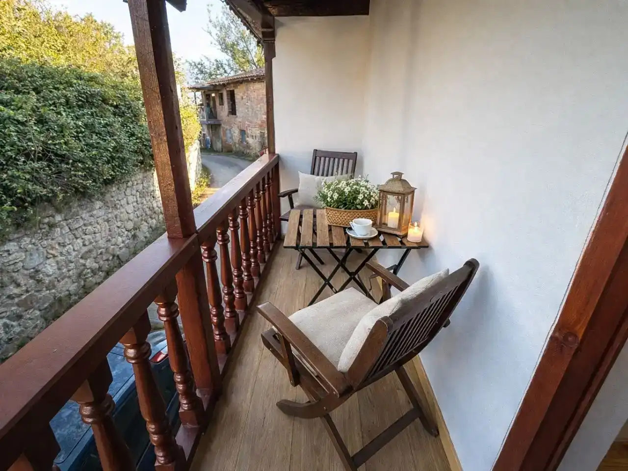 Terraza de Casa adosada en venta en Cangas de Onís con Balcón