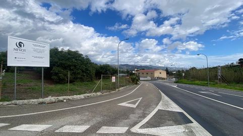 Parcela en venta Benamocarra con 2430 m2 de techo para Nave industrial.