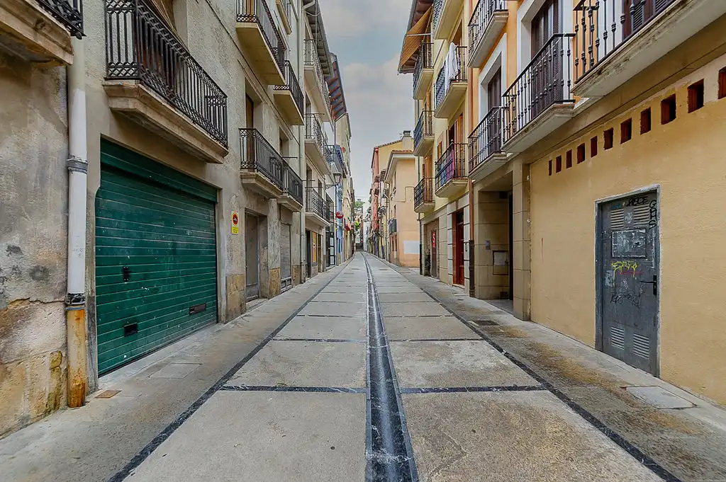 Vista exterior de Piso en venta en Estella / Lizarra