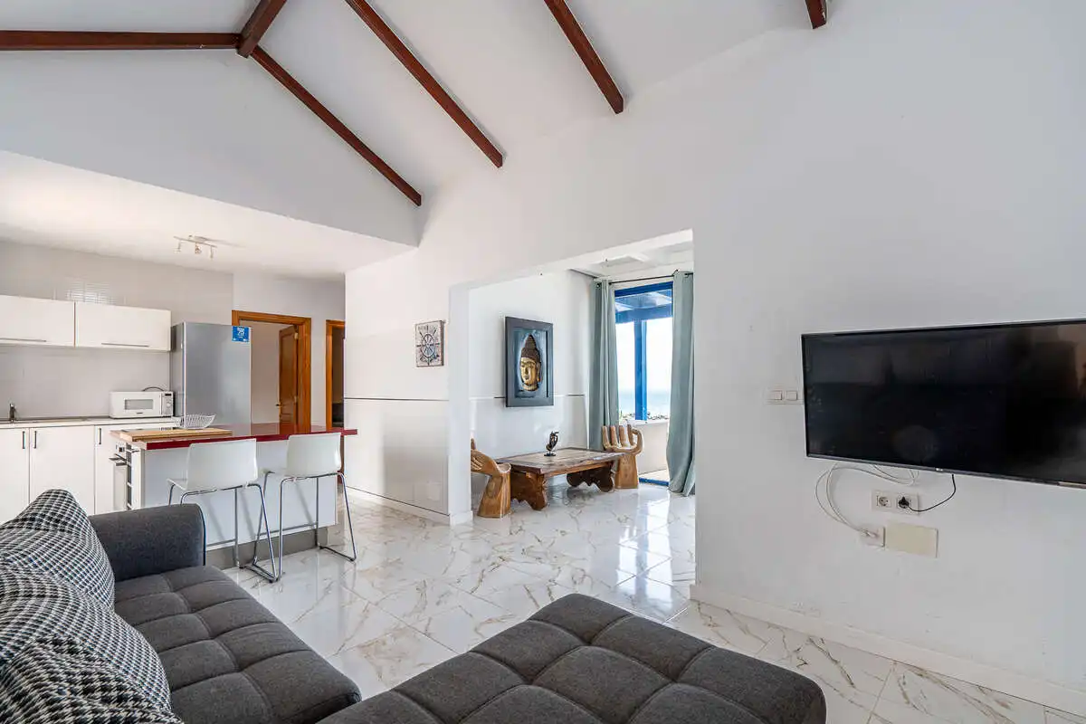 Wohnzimmer von Wohnungen zum Verkauf in Haría mit Terrasse und Möbliert