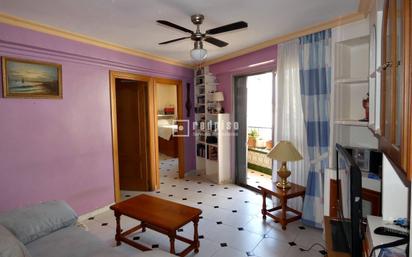 Living room of Flat for sale in Málaga Capital  with Air Conditioner and Terrace