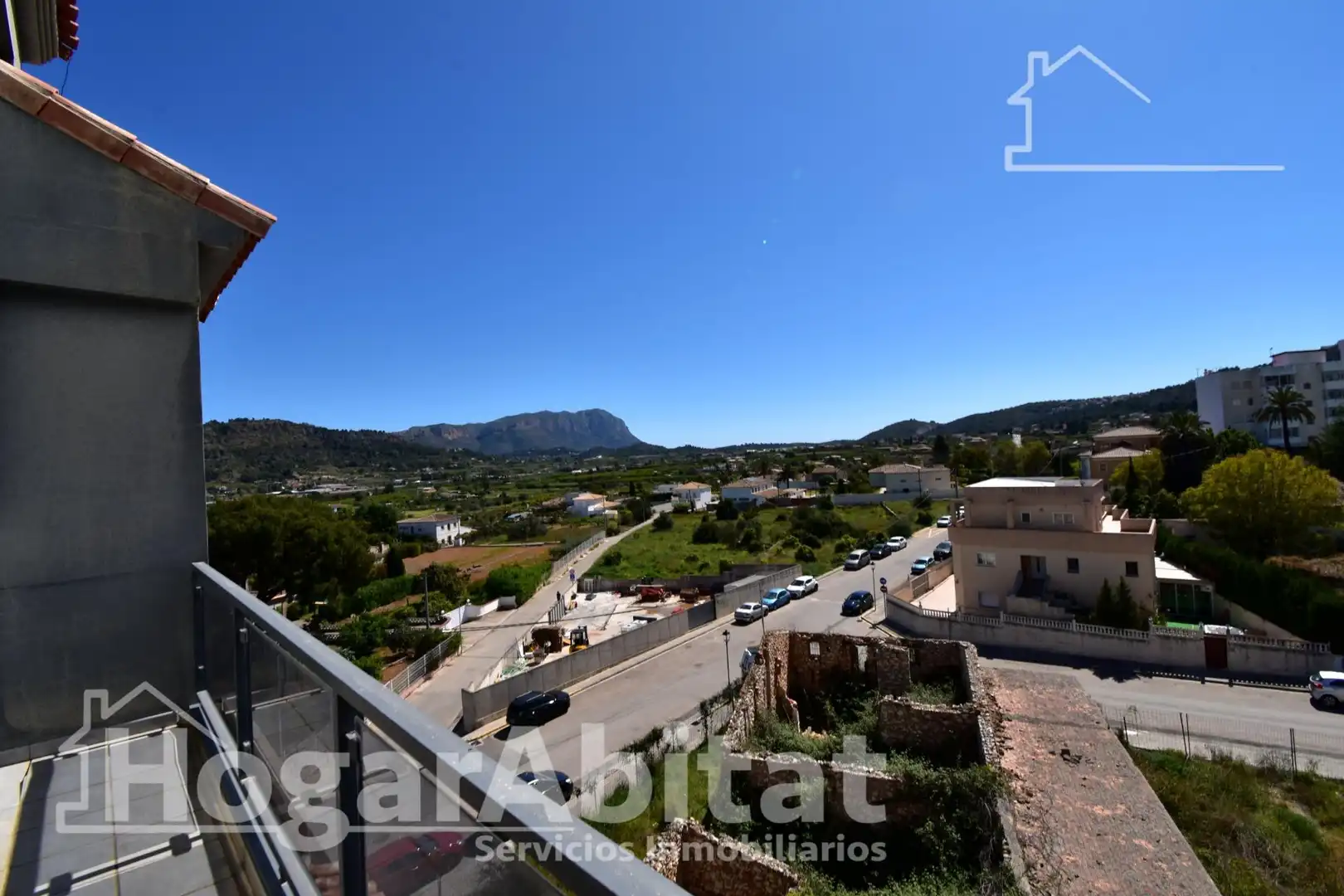 Exterior view of Attic for sale in Pedreguer  with Air Conditioner, Parquet flooring and Terrace