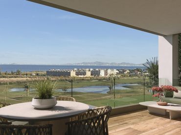Ático con piscina en venta en Las Lomas de Rame - Bahía Bella