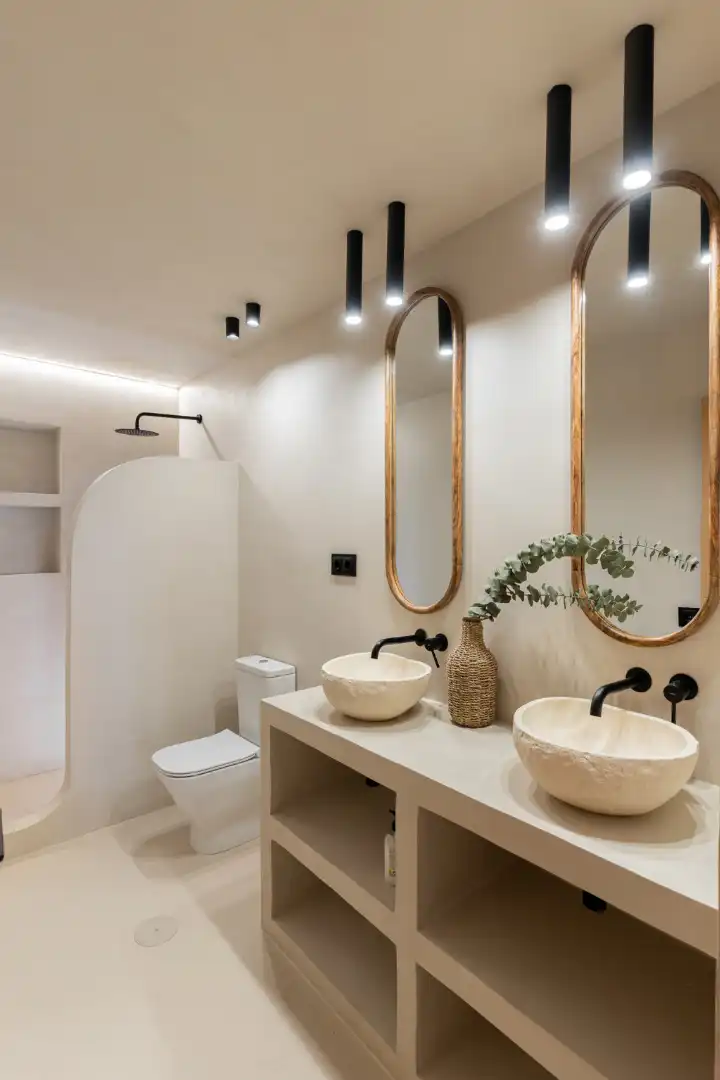 Bathroom of Detached homes for sale in Torremolinos  with Air Conditioner, Terrace and Swimming Pool