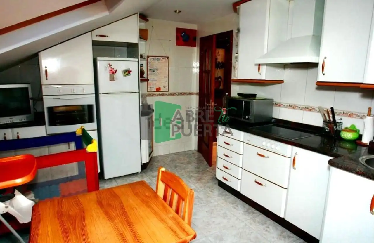 Kitchen of Flat for sale in Barbadás  with Heating, Terrace and Furnished