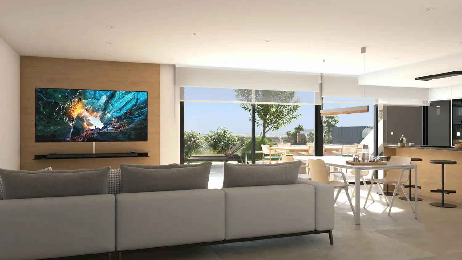 Living room of Houses for sale in Mutxamel  with Terrace and Swimming Pool