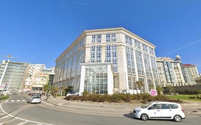 Vista exterior de Garatge en venda en A Coruña Capital 