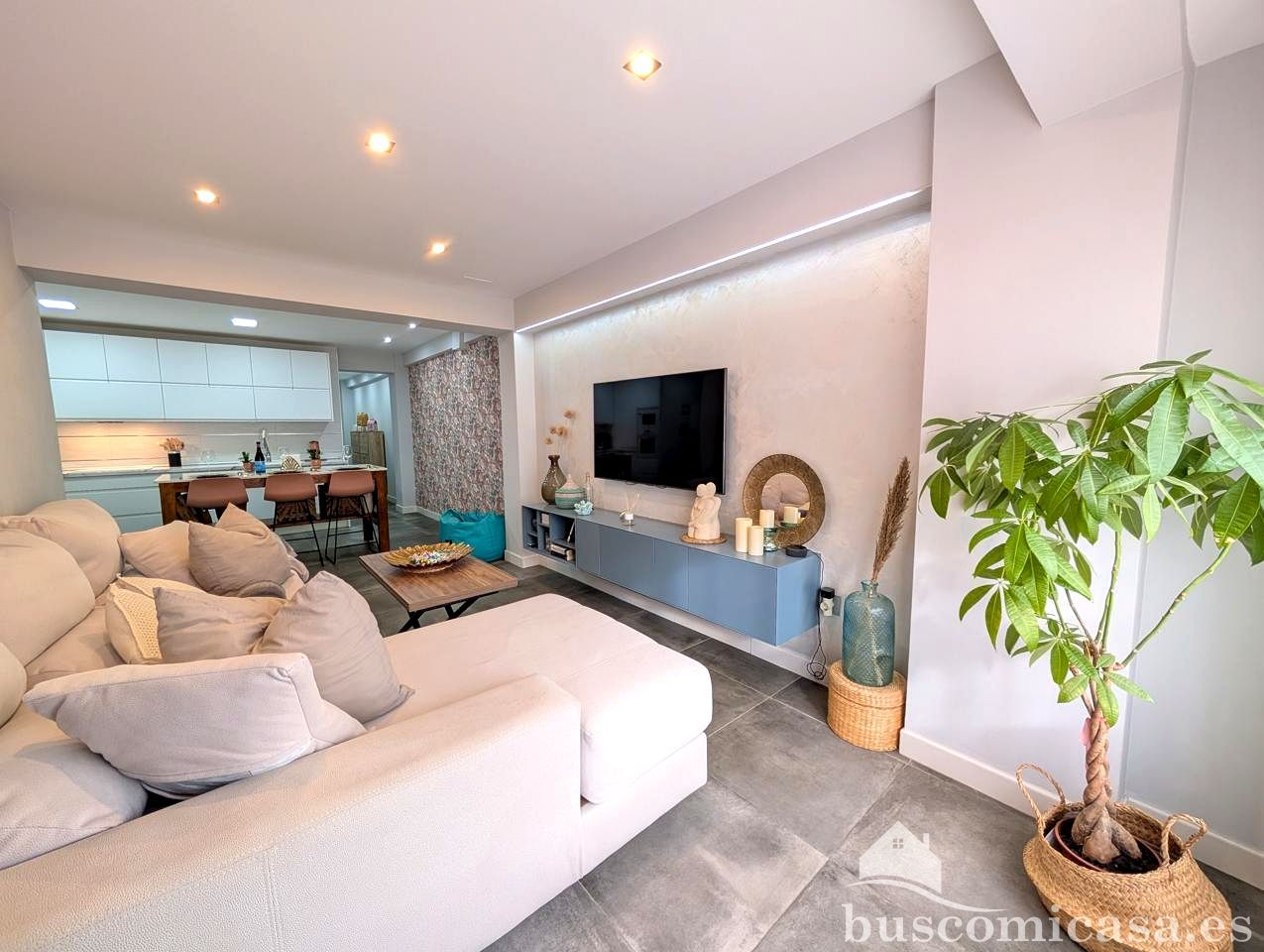 Sala d'estar de Pis en venda en Linares amb Aire condicionat, Traster i Balcó