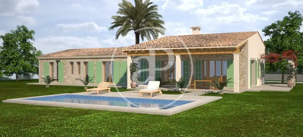 Jardín de Casa o chalet en venta en Campos con Aire acondicionado, Calefacción y Jardín privado