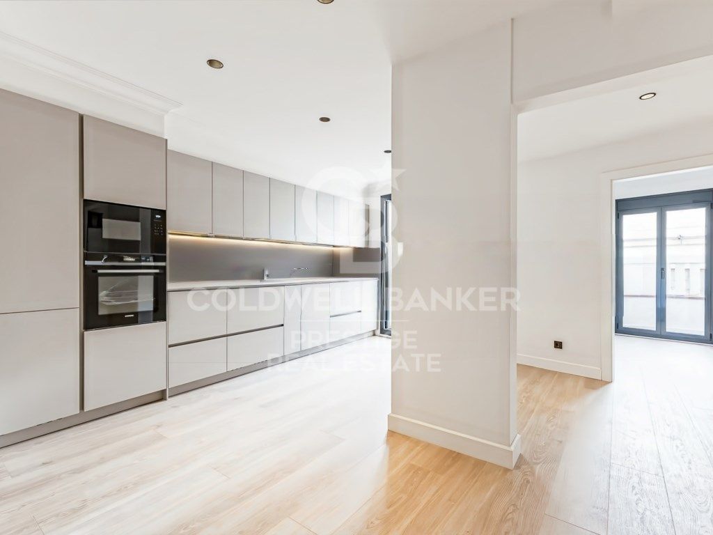 Cuina de Àtic en venda en  Barcelona Capital amb Terrassa