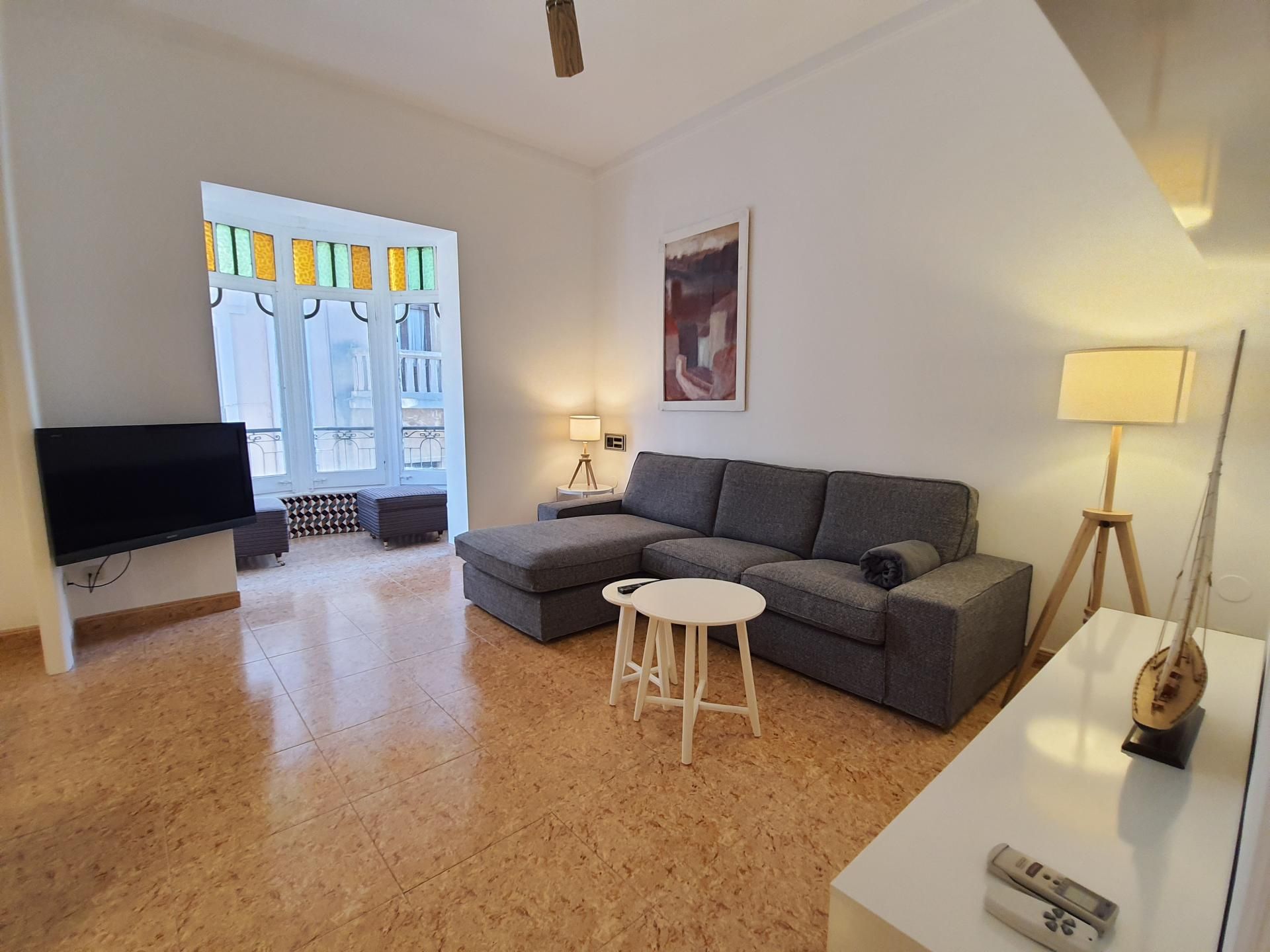 Sala d'estar de Apartament de lloguer en Tortosa