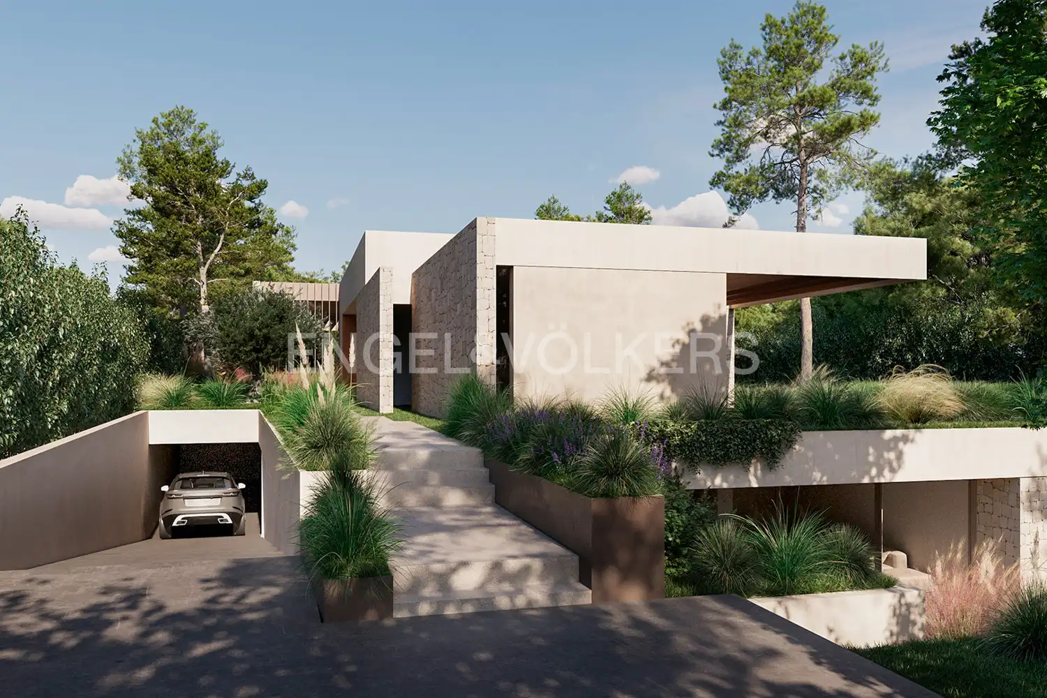 Vista exterior de Casa o xalet en venda en Bétera amb Aire condicionat, Calefacció i Jardí privat