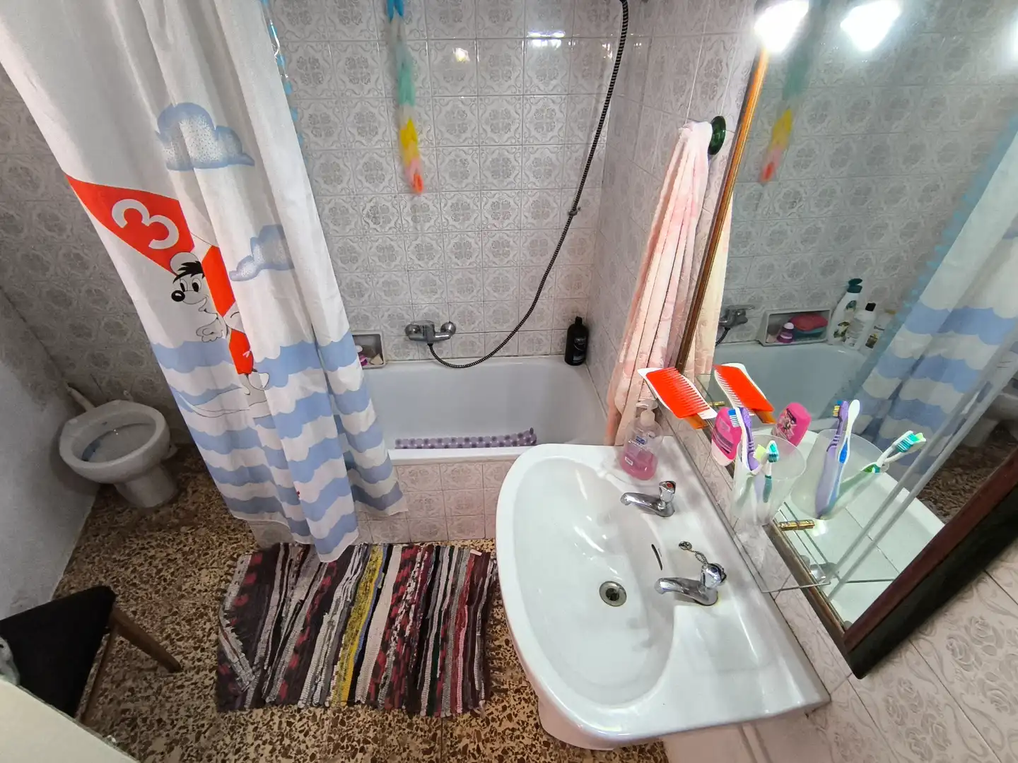 Bany de Casa o xalet en venda en Villarramiel amb Calefacció, Jardí privat i Terrassa