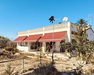 Vista exterior de Casa o xalet en venda en Elche / Elx amb Aire condicionat, Calefacció i Terrassa