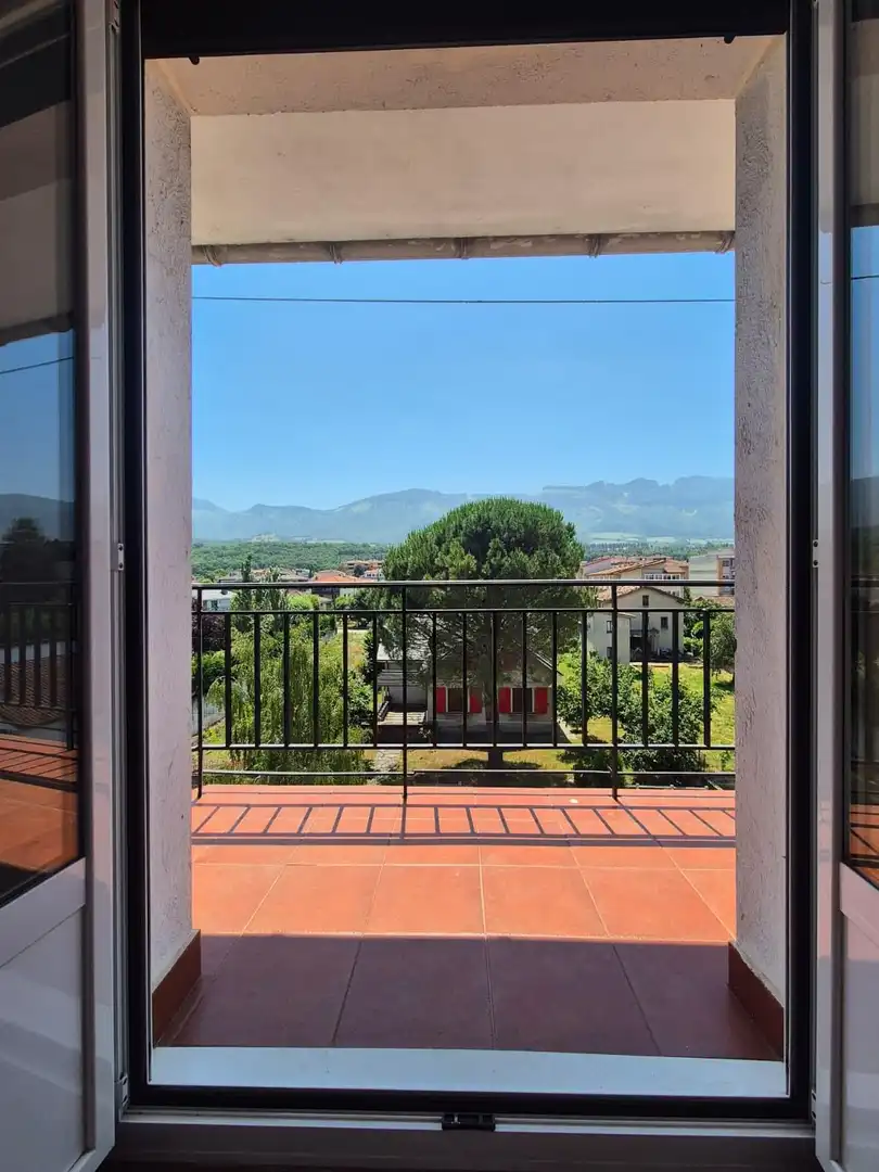 Balcony of Flat for sale in Valle de Mena