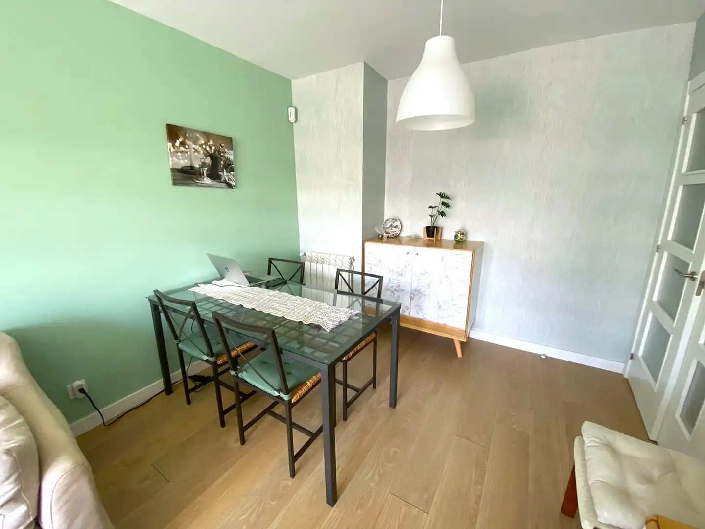 Dining room of Flat for sale in Castro-Urdiales  with Heating, Private garden and Parquet flooring