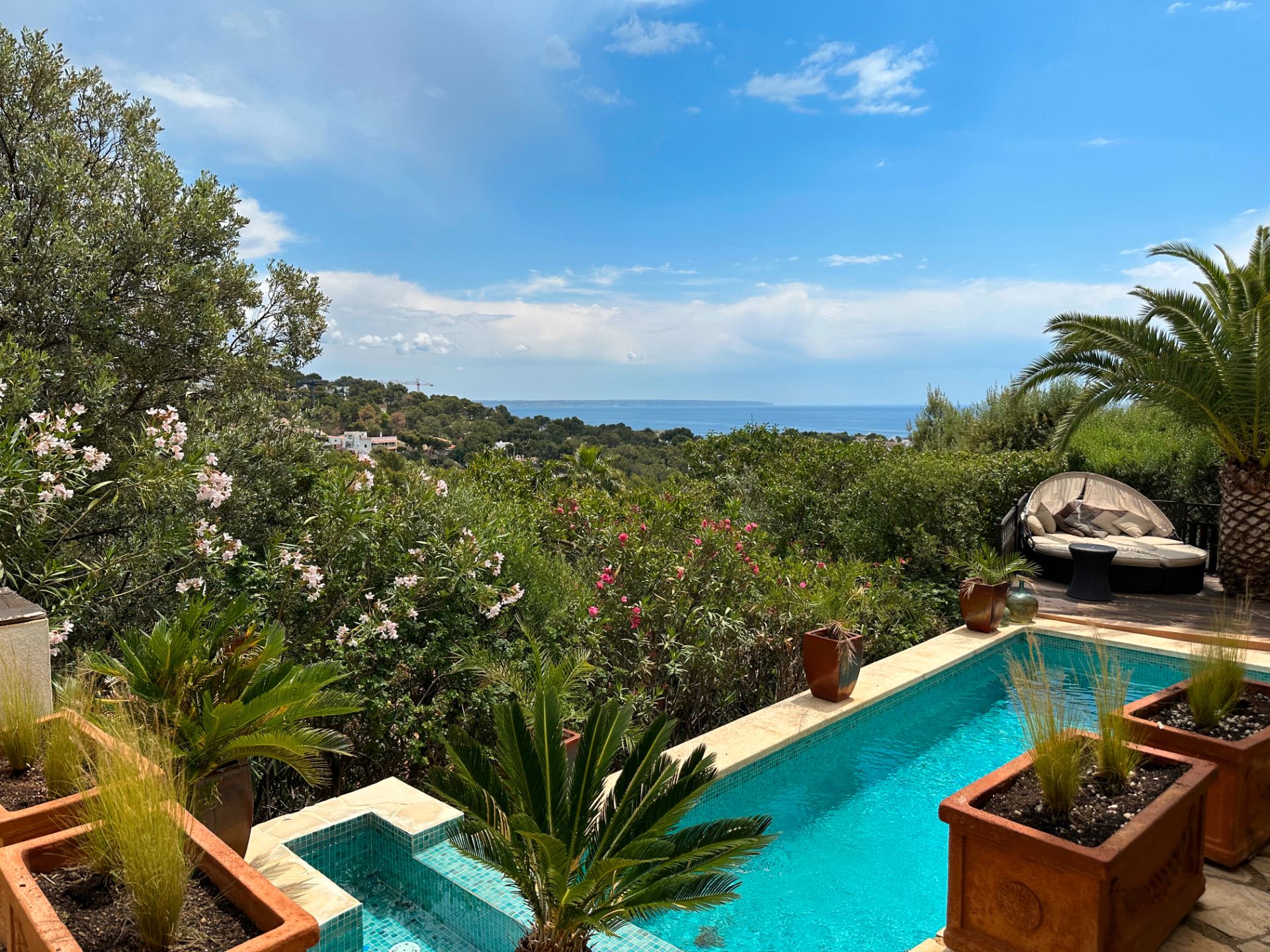 Jardí de Casa o xalet de lloguer en Calvià amb Aire condicionat, Jardí privat i Terrassa