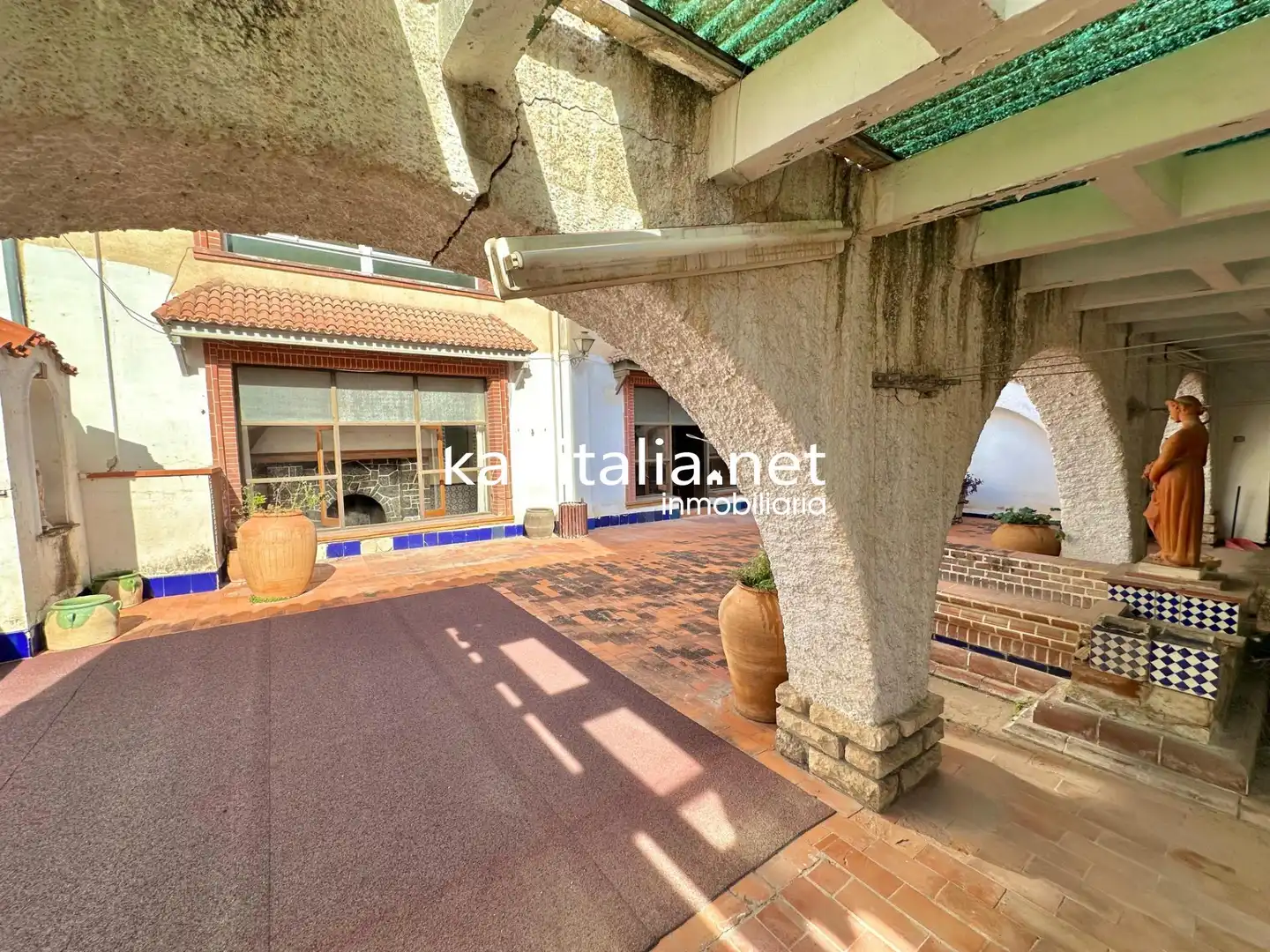 Terrasse von Haus oder Chalet zur Miete in Alcoy / Alcoi mit Terrasse