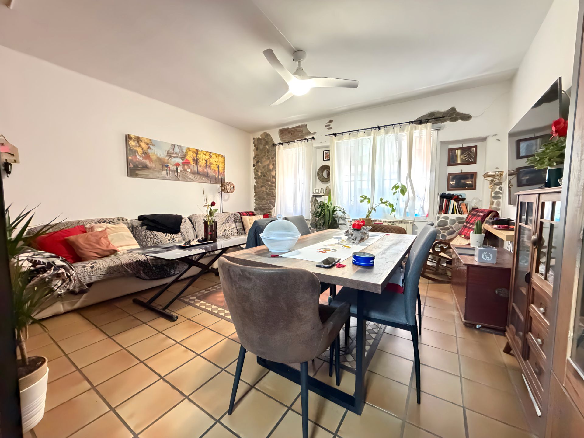 Living room of Planta baja for sale in Granollers  with Heating, Oven and Microwave