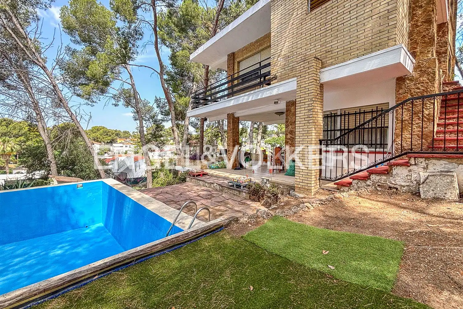 Exterior view of Houses for rent in Paterna  with Air Conditioner, Heating and Private garden