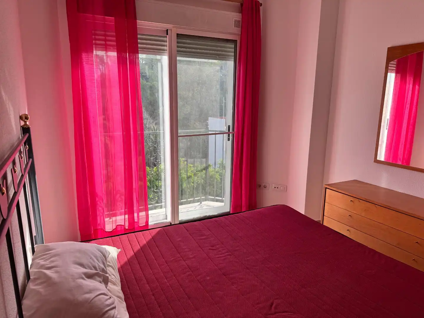 Bedroom of Flat for sale in Polop  with Air Conditioner, Terrace and Balcony