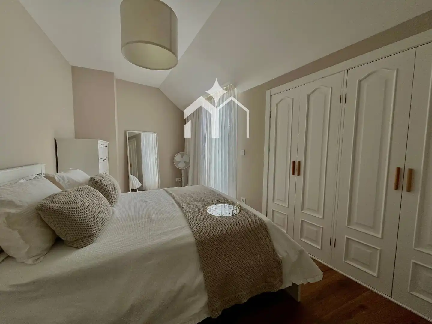 Schlafzimmer von Maisonette zum Verkauf in Moaña mit Heizung, Terrasse und Möbliert