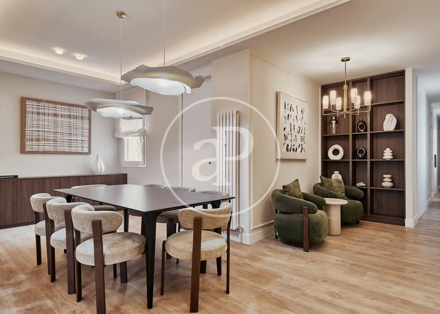 Esszimmer von Wohnung zum Verkauf in Madrid mit Klimaanlage, Heizung und Möbliert