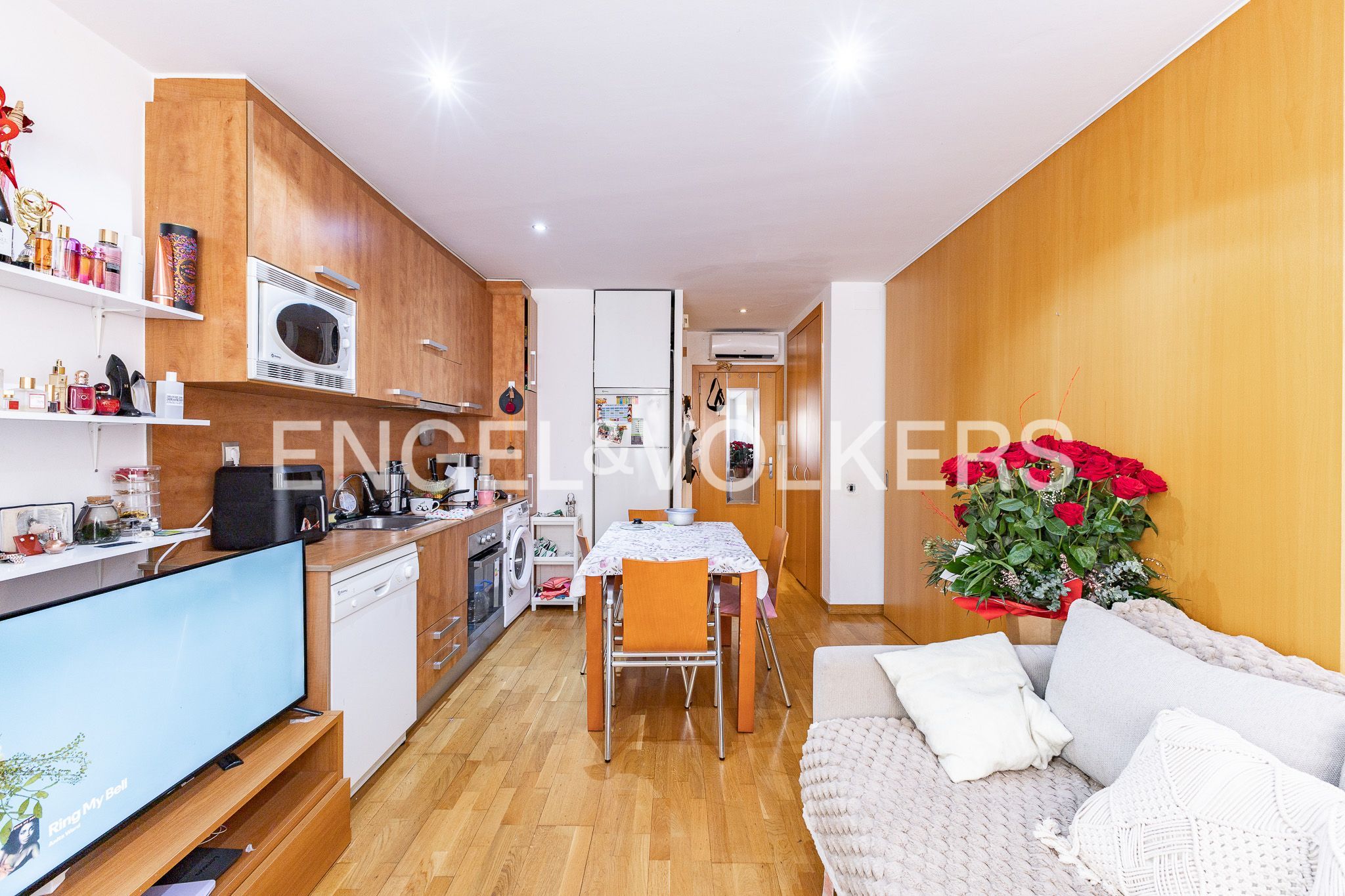 Kitchen of Flat for sale in Matadepera  with Air Conditioner, Heating and Parquet flooring