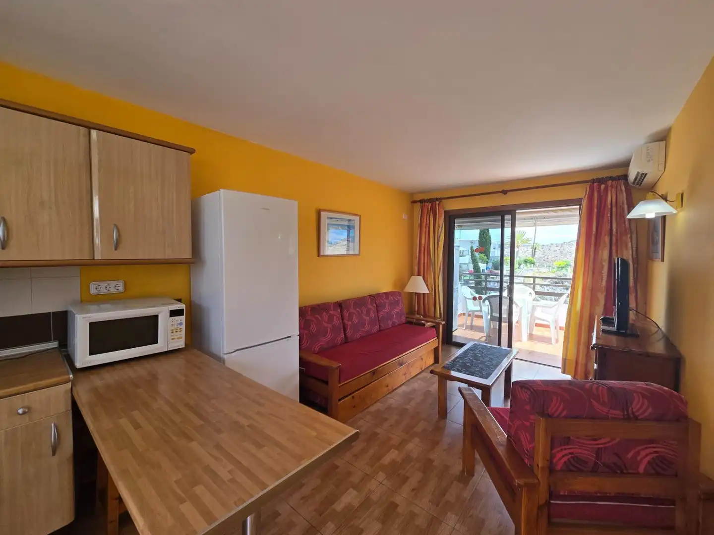 Living room of Apartments for rent in Mogán  with Furnished, Balcony and Community pool