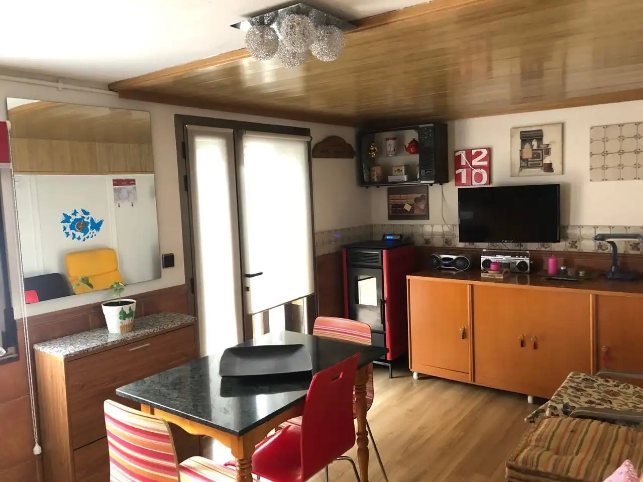 Kitchen of Houses for sale in León Capital   with Heating and Parquet flooring