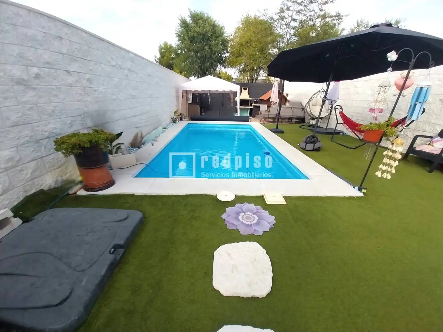 Piscina de Casa o chalet en venta en Rivas-Vaciamadrid con Aire acondicionado, Calefacción y Jardín privado