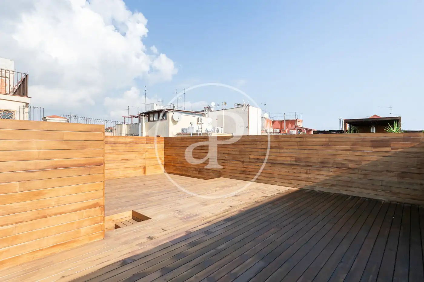 Terrasse von Dachboden zum Verkauf in Barcelona mit Klimaanlage, Heizung und Terrasse