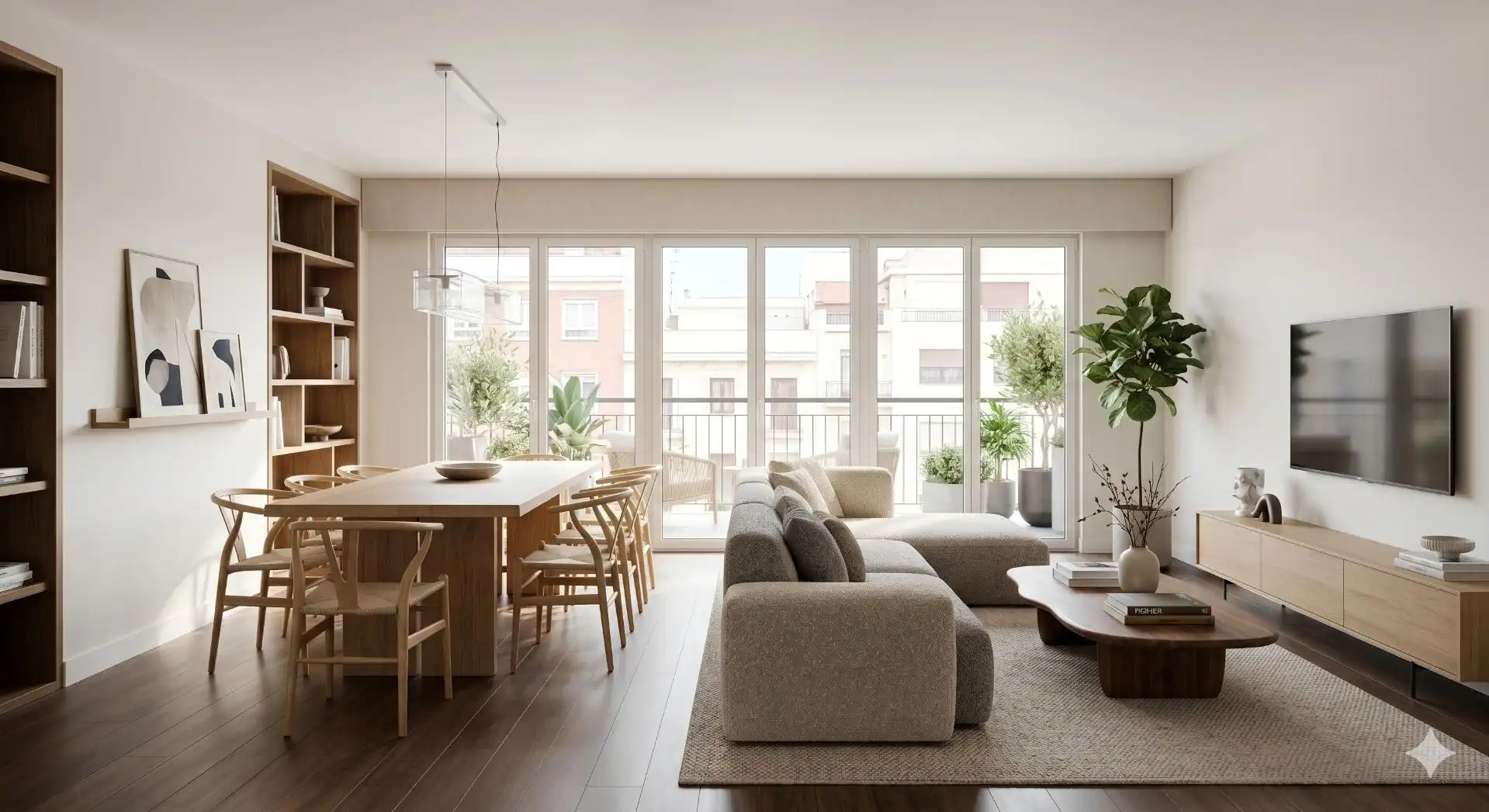 Sala de estar de Piso en venta en Madrid con Aire acondicionado, Calefacción y Terraza