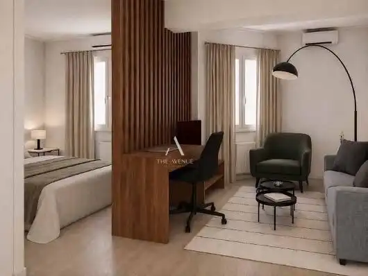 Sala de estar de Estudio en venta en Madrid con Aire acondicionado, Calefacción y Amueblado