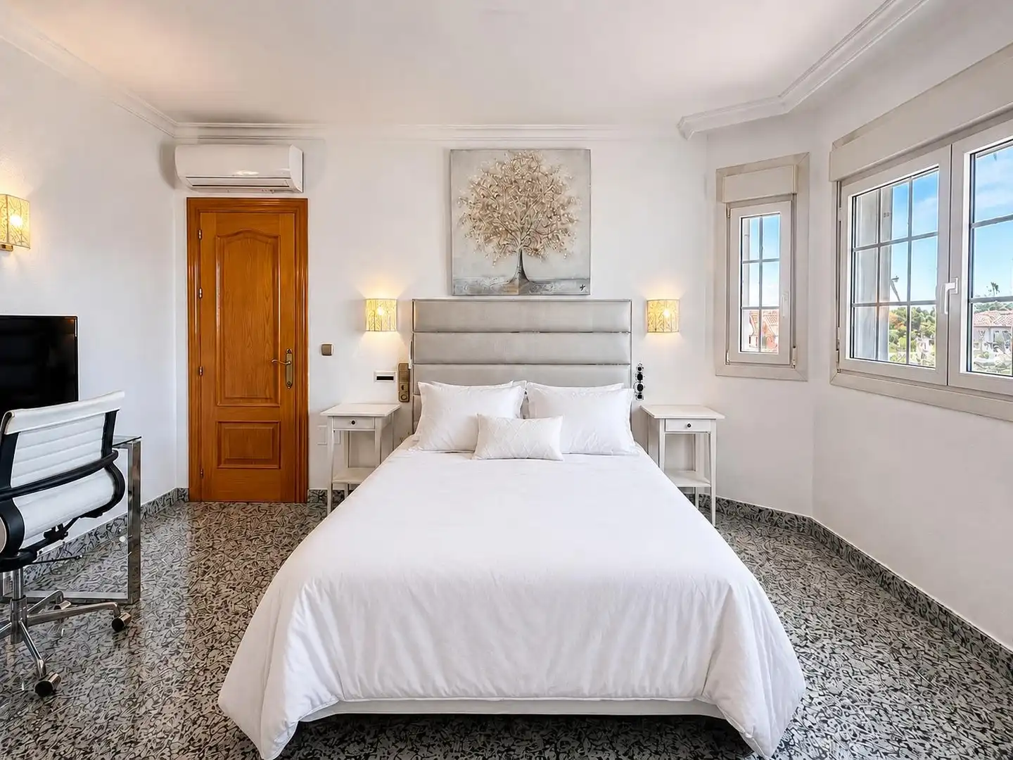 Dormitori de Casa o xalet en venda en Roquetas de Mar amb Aire condicionat, Calefacció i Jardí privat
