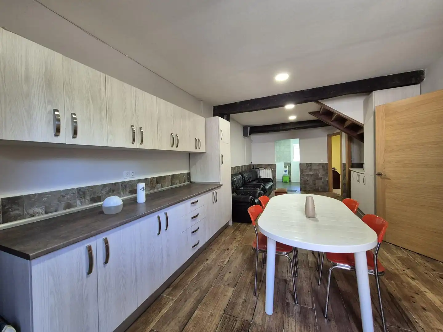 Cocina de Casa adosada en venta en Valle de Mena con Calefacción, Amueblado y Balcón