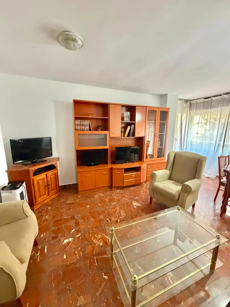 Living room of Flat for share in Jaén  with Air Conditioner, Heating and Furnished