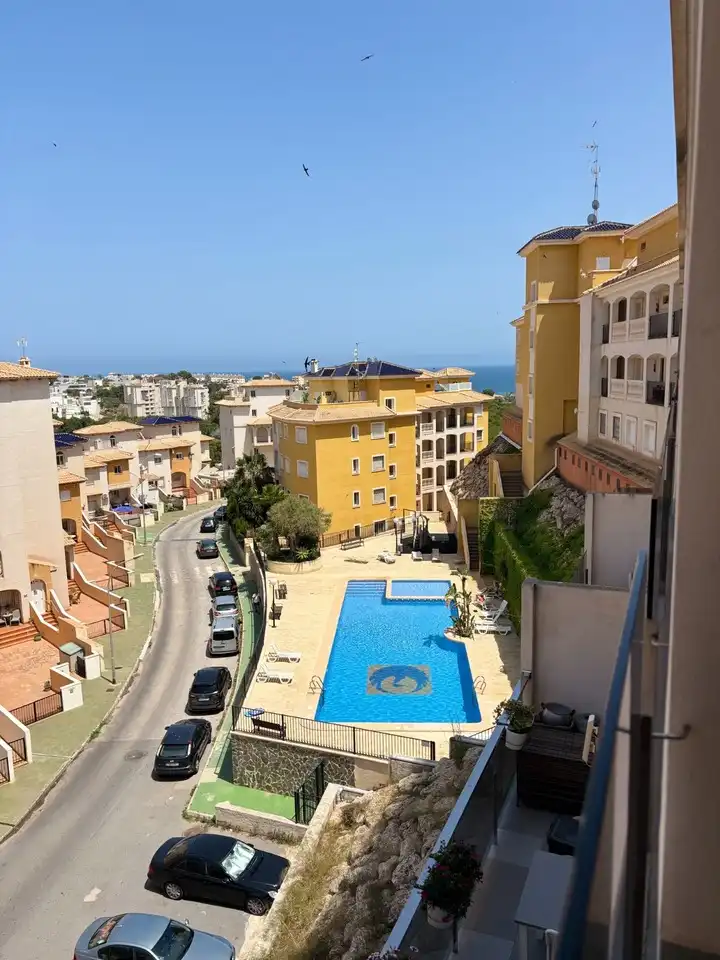 Swimming pool of Apartments for sale in Orihuela  with Air Conditioner