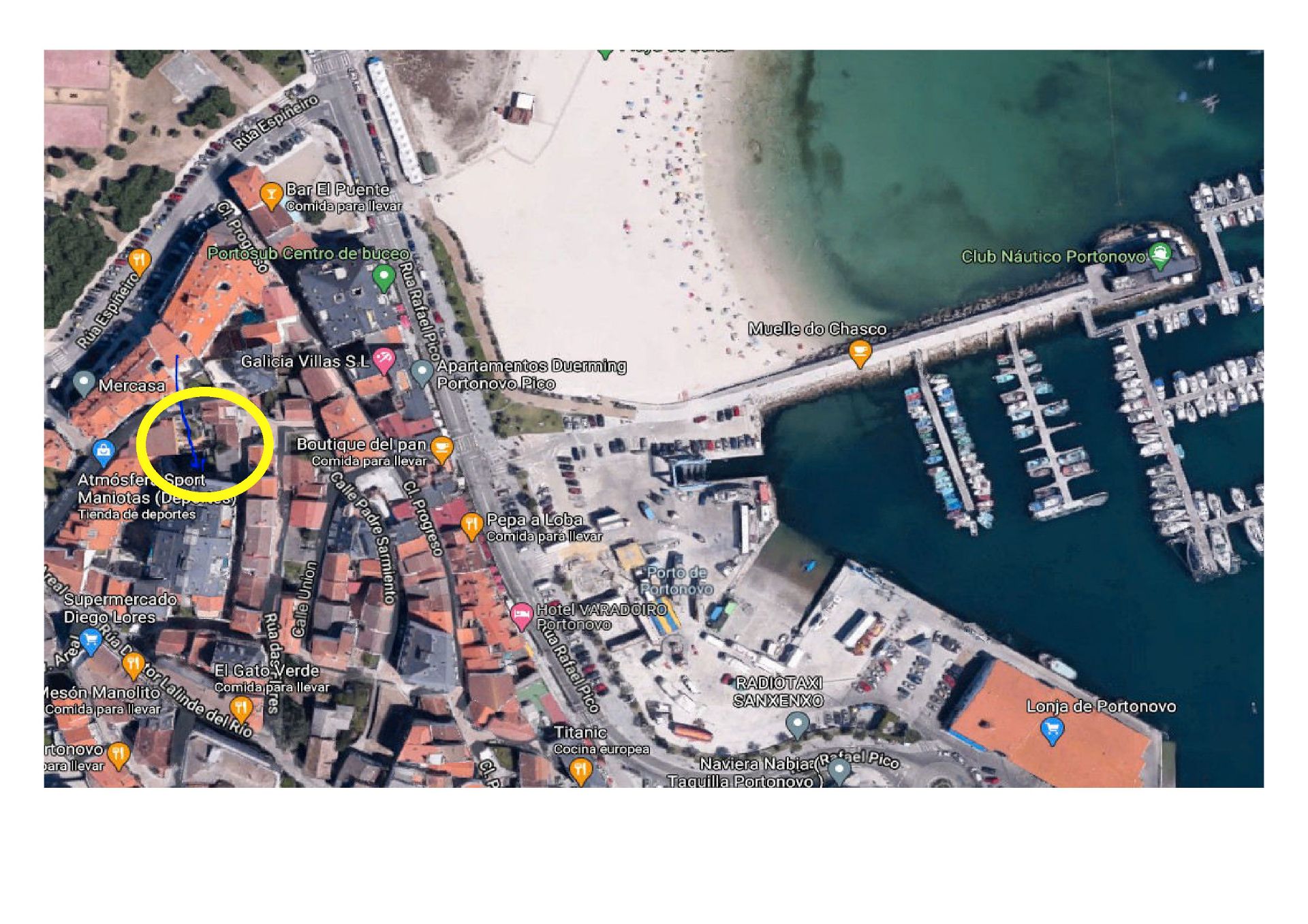 Exterior view of Residential for sale in Sanxenxo