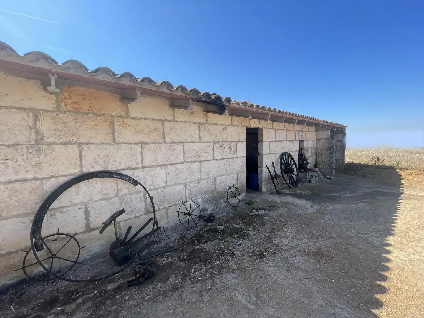 Vista exterior de Finca rústica en venta en Muro con Jardín privado, Terraza y Trastero
